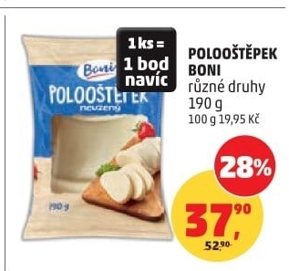 Sýr Polooštěpek Boni