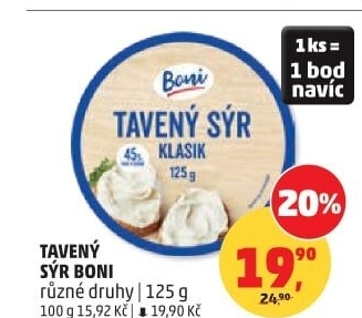 Sýr tavený Boni