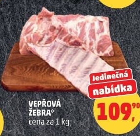 Žebra vepřová