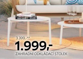 ZAHRADNÍ ODKLÁDACÍ STOLEK