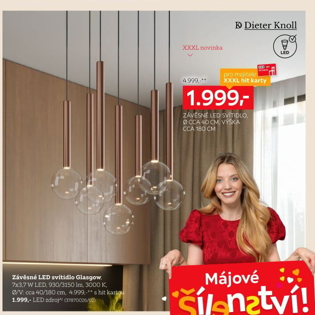 ZÁVĚSNÉ LED SVÍTIDLO