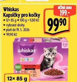 Kapsičky pro kočky Whiskas