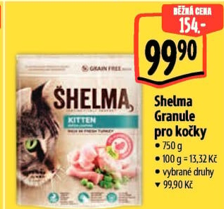 Granule pro kočky Shelma