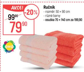 Ručník OHO