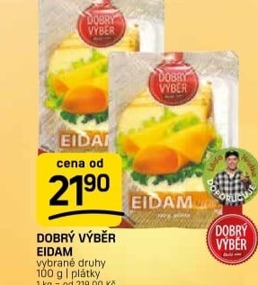 Sýr Eidam 30% Dobrý Výběr