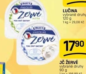 Žervé Jihočeské Madeta
