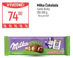 Čokoláda Milka