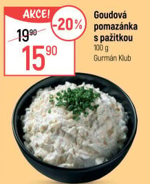 Goudová pomazánka s pažitkou