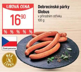 Párky debrecínské Globus
