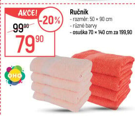 Ručník OHO