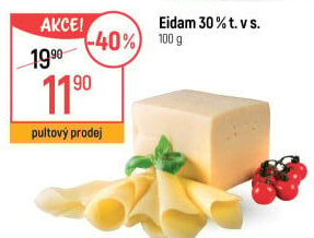 Sýr Eidam 30%