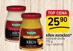 Křen Avokádo