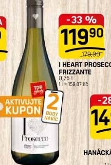 Prosecco Frizzante I Heart