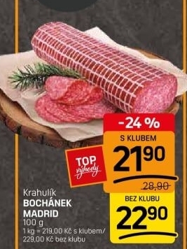 Salám bochánek Madrid Krahulík
