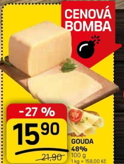 Sýr Gouda 48%