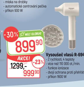 Vysoušeč vlasů Rohnson R-694