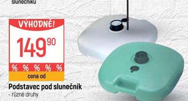 Držák na slunečník