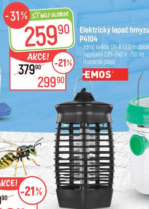 Elektrický lapač hmyzu Emos