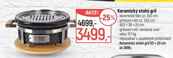 Keramický gril