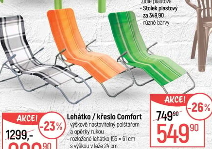 Plážové lehátko