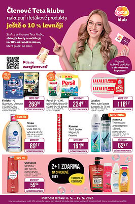 akční leták Teta drogerie 6.5.2026-19.5.2026