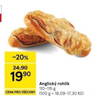 Anglický rohlík