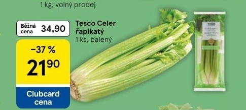Celer řapíkatý Tesco