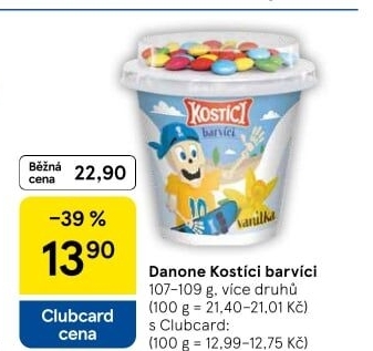 Dezert Kostíci Danone