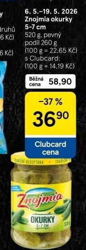 Okurky Znojmia
