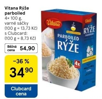 Rýže parboiled Vitana