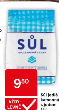 Sůl jedlá Solné mlýny