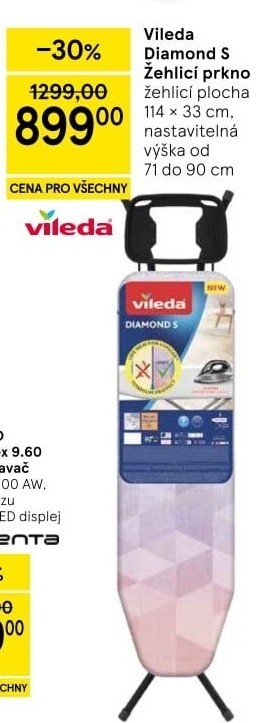 Žehlící prknoDiamond S Vileda