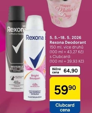 Deodorant sprej Rexona