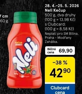 Kečup bez lepku Neli