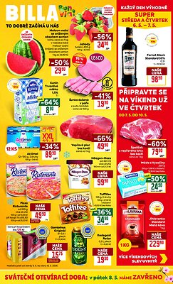 akční leták BILLA 6.5.2026-12.5.2026