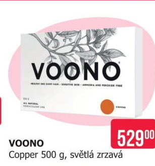 Henna na vlasy Voono