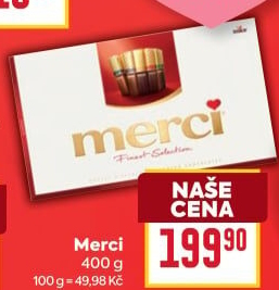 Bonboniéra Merci