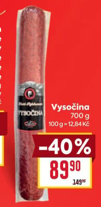 Salám Vysočina Pejskar