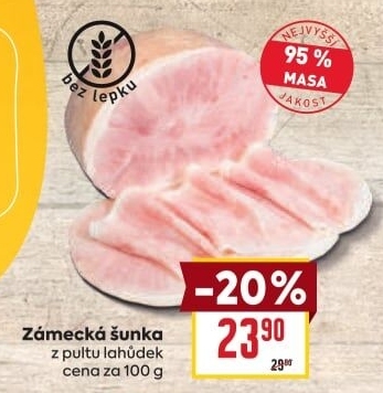 Šunka Zámecká nejvyšší jakosti