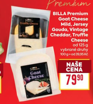 Sýr Goat Cheese Billa Premium