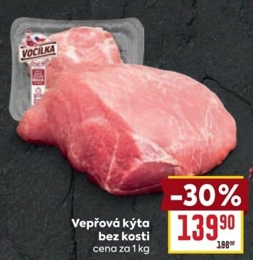 Vepřová kýta bez kosti Vocílka