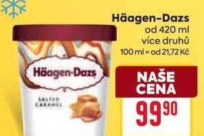 Zmrzlina v kelímku Häagen-Dazs