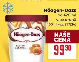 Zmrzlina v kelímku Häagen-Dazs