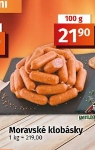 Moravské klobásy Kostelecké uzeniny