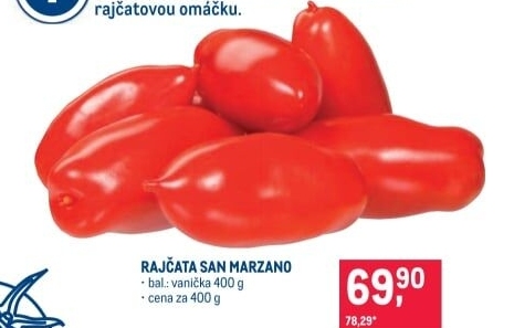 Rajčata San Marzano