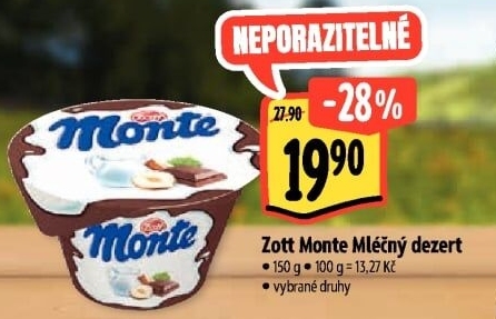 Dezert Monte Zott
