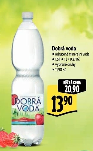 Ochucená voda Dobrá voda