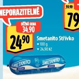 Sýr tavený ve střívku Smetanito