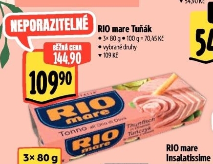 Tuňák Rio Mare
