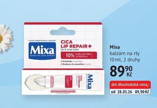 Balzám na rty Mixa